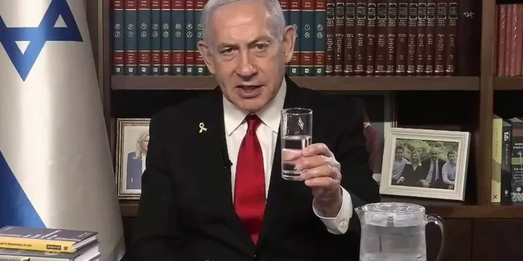 Netanyahu envía mensaje al pueblo iraní con relación al agua