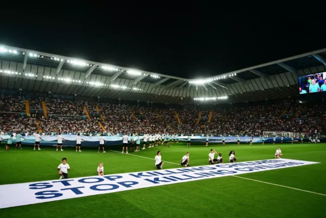 Niños de Gaza participarán en la ceremonia de la Supercopa de Europa