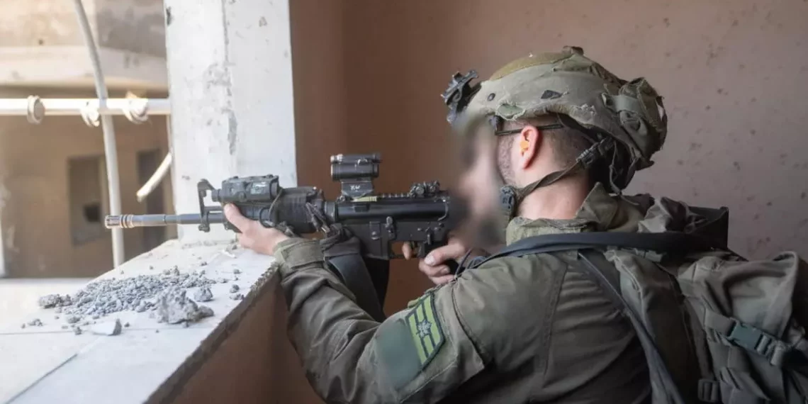 FDI destruye lanzacohetes en el norte de Gaza que disparó contra Nir Am