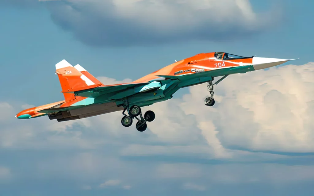 Rusia prepara entrega del Su-34M a Argelia con camuflaje desértico