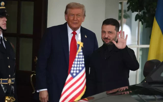 Trump recibe a Zelensky en la Casa Blanca antes de las conversaciones de paz con Rusia