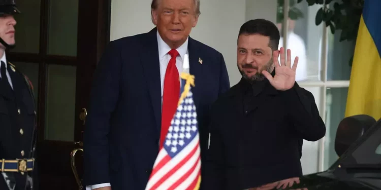 Trump recibe a Zelensky en la Casa Blanca antes de las conversaciones de paz con Rusia
