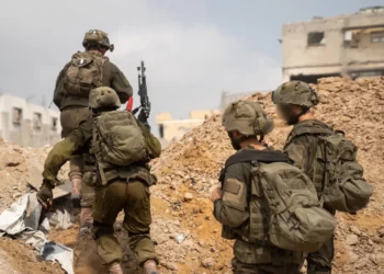 Tropas de las FDI operan en la Franja de Gaza, en imágenes publicadas el 22 de agosto de 2025. (Fuerzas de Defensa de Israel)