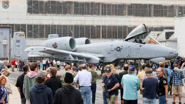 Guardia Nacional Aérea de Maryland pone fin a las operaciones del A-10C