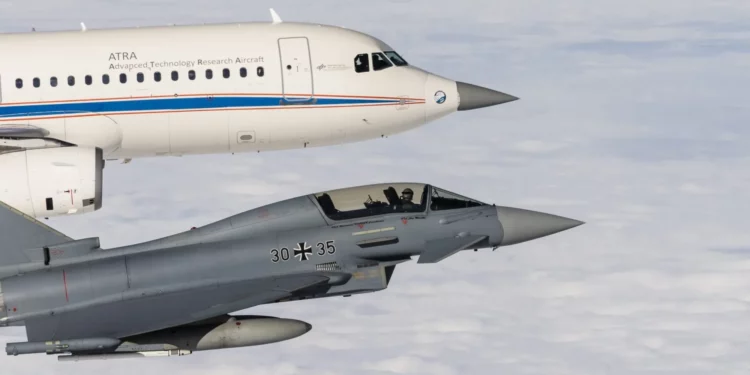 Airbus y DLR completan desarrollo del A320 ATRA para pruebas del Eurofighter