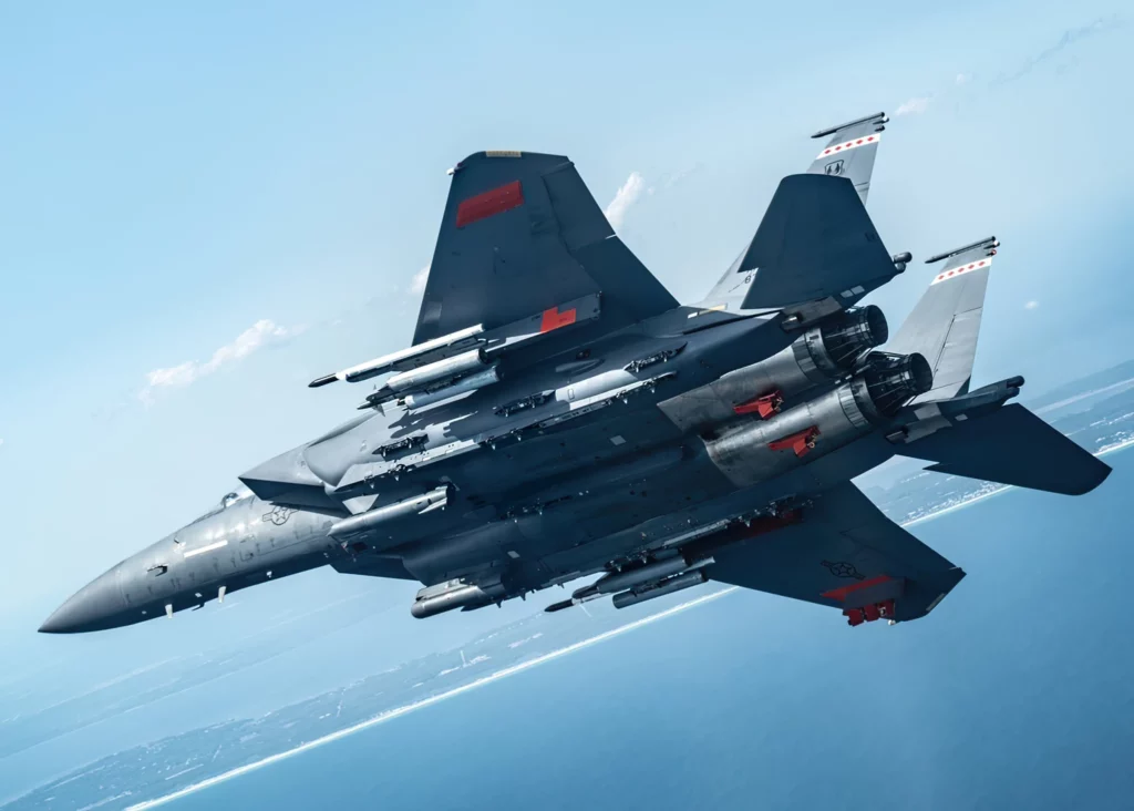 La USAF derriba drones con APKWS II guiados por láser en F-15E