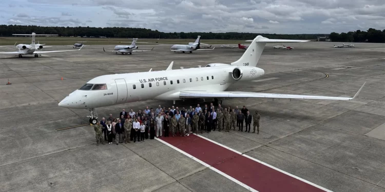 Noveno Bombardier Global 6000 entregado a la USAF para el programa BACN