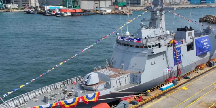 Inminente entrega de la nueva fragata BRP Diego Silang a Filipinas