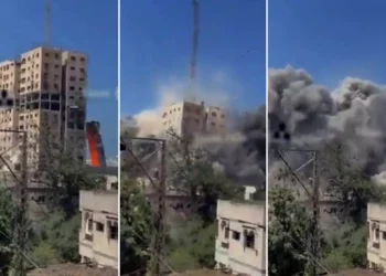 Israel destruye otro rascacielos empleado por Hamás en la ciudad de Gaza