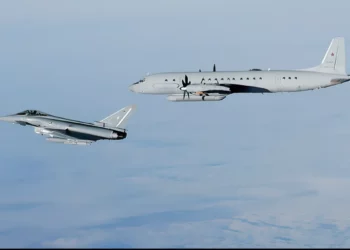 Eurofighter de Alemania interceptan un IL-20M ruso en el Báltico
