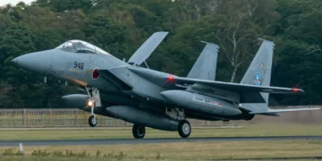Los primeros F-15 japoneses llegan al Reino Unido para el despliegue de Atlantic Eagles