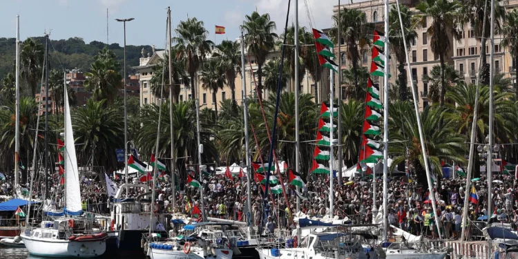 Flotilla que intentaba llegar a Gaza con Greta Thunberg regresa a Barcelona