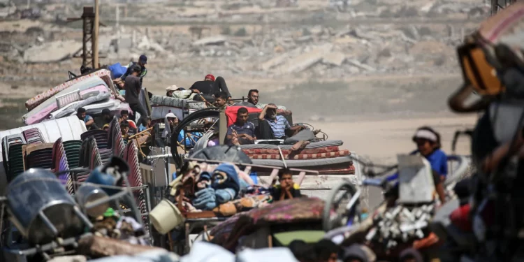 Más de la mitad del millón de residentes de la ciudad de Gaza han sido evacuados