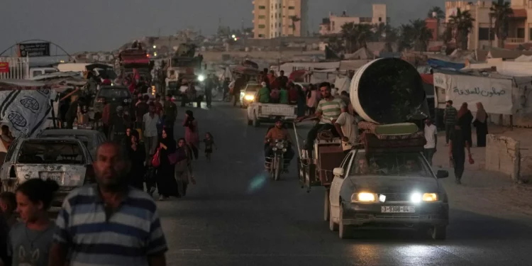 280.000 evacuaron la ciudad de Gaza en semanas recientes