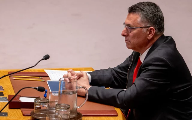 Saar: Un Estado palestino depende de las decisiones que tome Israel