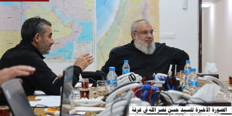 Medio libanés muestra la última imagen de Nasrallah