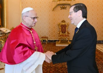 El presidente de Israel se reunió con el Papa León en el Vaticano