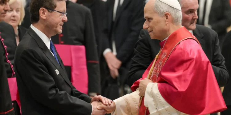 El papa León y el presidente Herzog de Israel se reunirán en el Vaticano