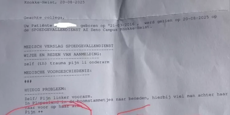 Hospital belga suspende a médico por anotar origen judío de niña como “condición médica”