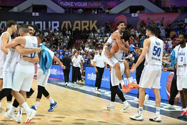 Israel avanza al EuroBasket tras vencer 92-89 a Bélgica en Katowice