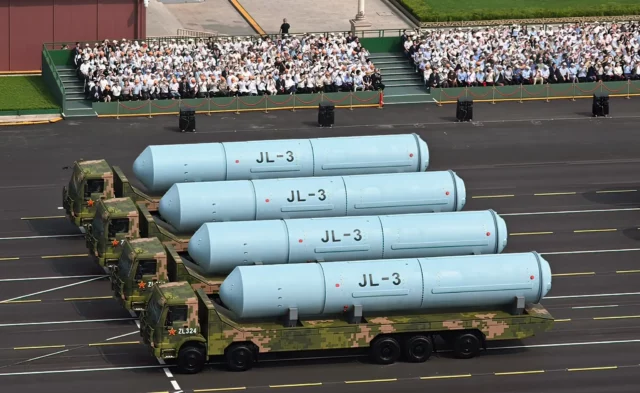 China presenta el misil nuclear JL-3 capaz de alcanzar Estados Unidos desde sus costas