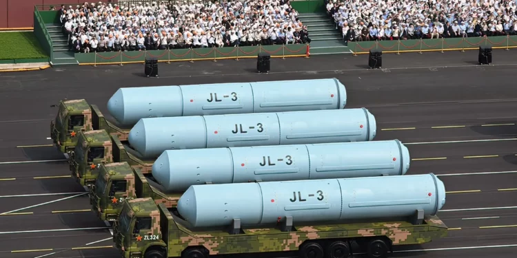 China presenta el misil nuclear JL-3 capaz de alcanzar Estados Unidos desde sus costas