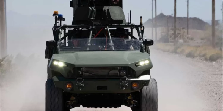 Arma láser contra drones en los vehículos de infantería de EE. UU.
