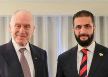Sharaa de siria se reúne con el presidente del Congreso Judío Mundial