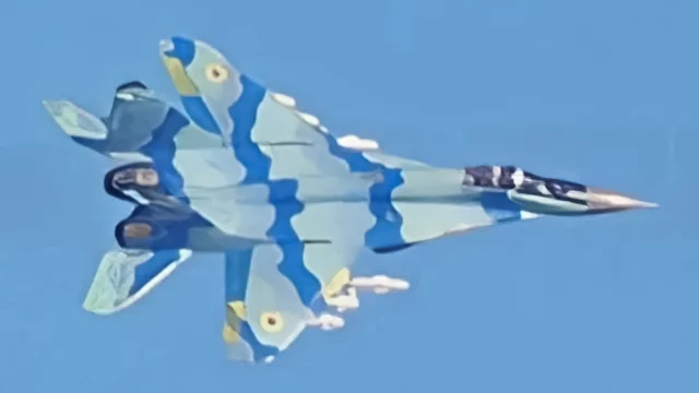 MiG-29 azerbaiyanos operan en Ucrania armados con misiles contra Rusia
