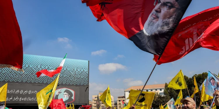 Partidarios de Hezbolá conmemoran en Beirut un año del asesinato de Nasrallah