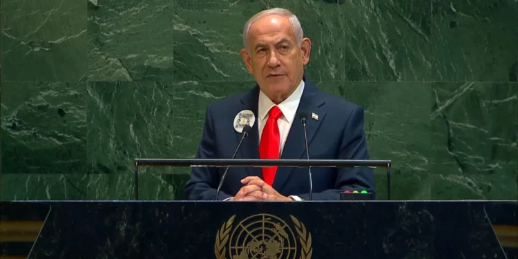 Netanyahu comienza su discurso en la ONU reconociendo a las familias de los rehenes