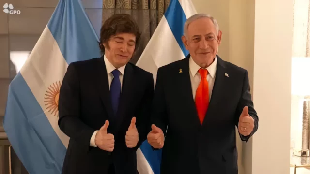 Netanyahu se reunió con el presidente Milei de Argentina