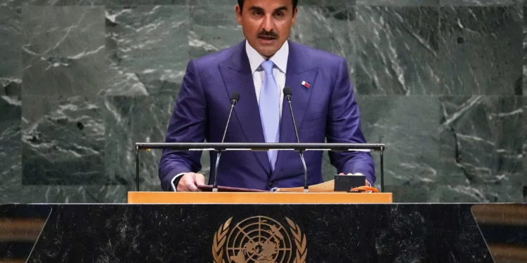 Emir de Qatar acusa a Israel en la ONU de terrorismo de Estado