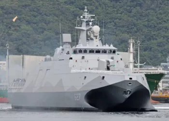Corbeta taiwanesa ROCS Tan Chiang completa primeras pruebas en el mar
