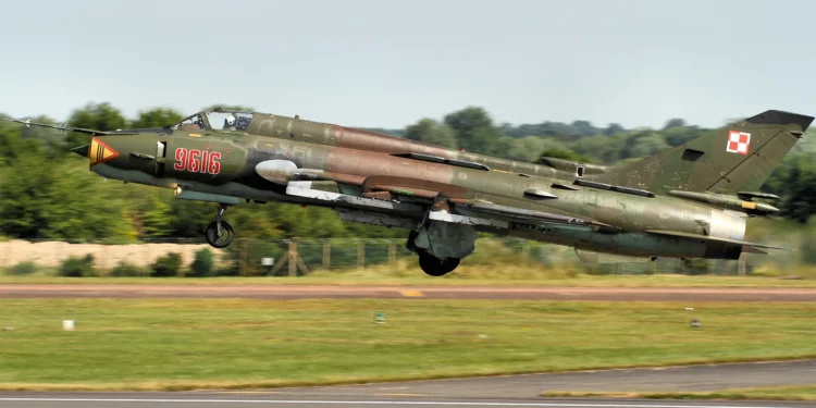 El Su-22 Fitter retirado del servicio polaco
