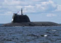 El submarino ruso nuclear Yasen-M simula ataques con misiles en el Ártico