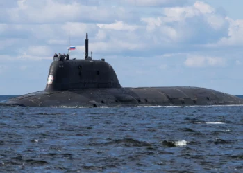 El submarino ruso nuclear Yasen-M simula ataques con misiles en el Ártico