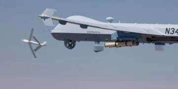 MQ-9 Reaper lanza por primera vez la munición merodeadora Switchblade 600