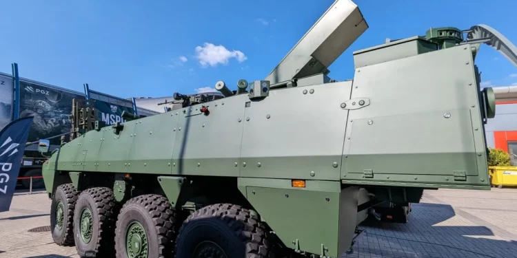 Polonia presenta el lanzador portátil Warmate TL durante MSPO 2025