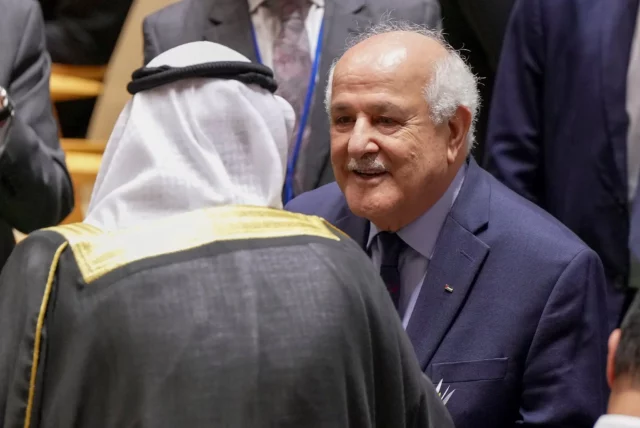 Arabia Saudita pide a países reconocer un Estado palestino en la ONU