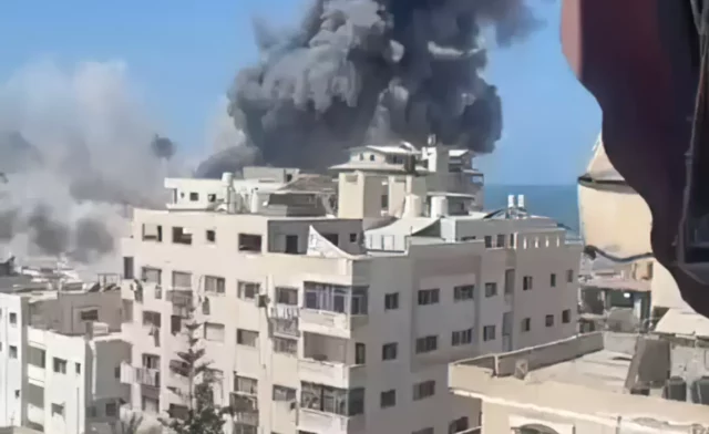 Las FDI destruyen un edificio de Hamás tras advetencia