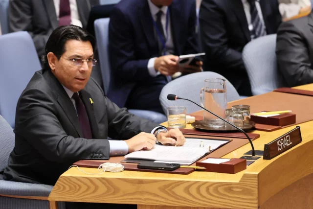 Danon critica la resolución anual de la ONU que insta a Israel a retirarse de los Altos del Golán