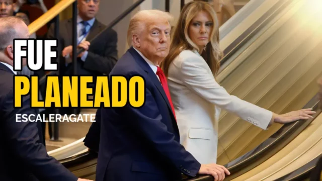 Escaleragate: El odio de la izquierda hacia Trump