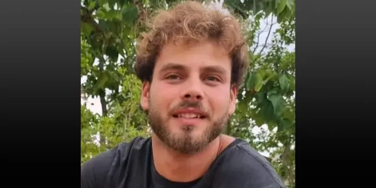 Alon Ohel, capturado por terroristas de Hamás el 7 de octubre de 2023 durante la fiesta Supernova. (Cortesía)