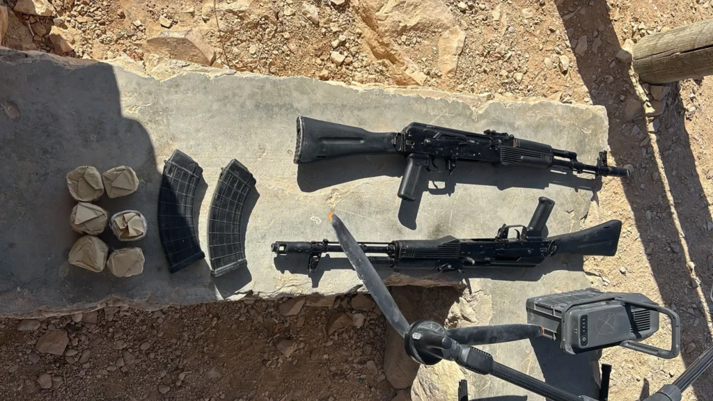 Las FDI frustran intento de contrabandear armas desde Egipto