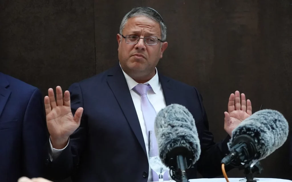 Ben Gvir sobre oposición de Trump a la anexión: “Israel es un estado soberano”