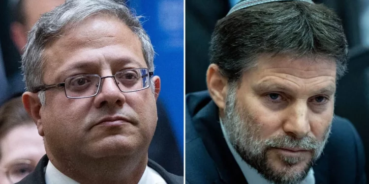 Smotrich y Ben Gvir exigen que Hamás sea destruido tras violación de acuerdo