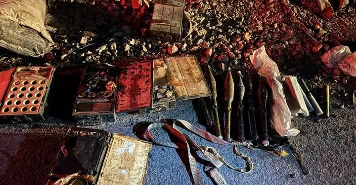 Las FDI frustraron contrabando de armas de Siria al Líbano