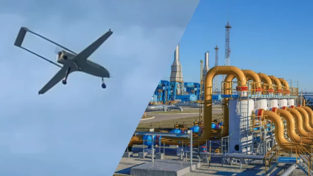 Ucrania golpea refinería rusa a 1500 km con drones Liutyi