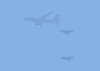 Avistados dos cazas furtivos F-117 reabastecidos por KC-46